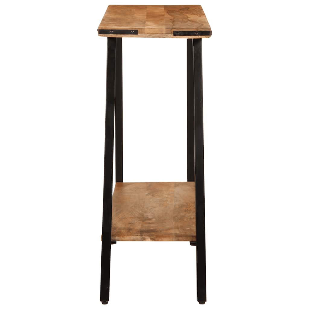 Table Console Élégante en Bois de Manguier ```-La-Fabrique-Industrielle