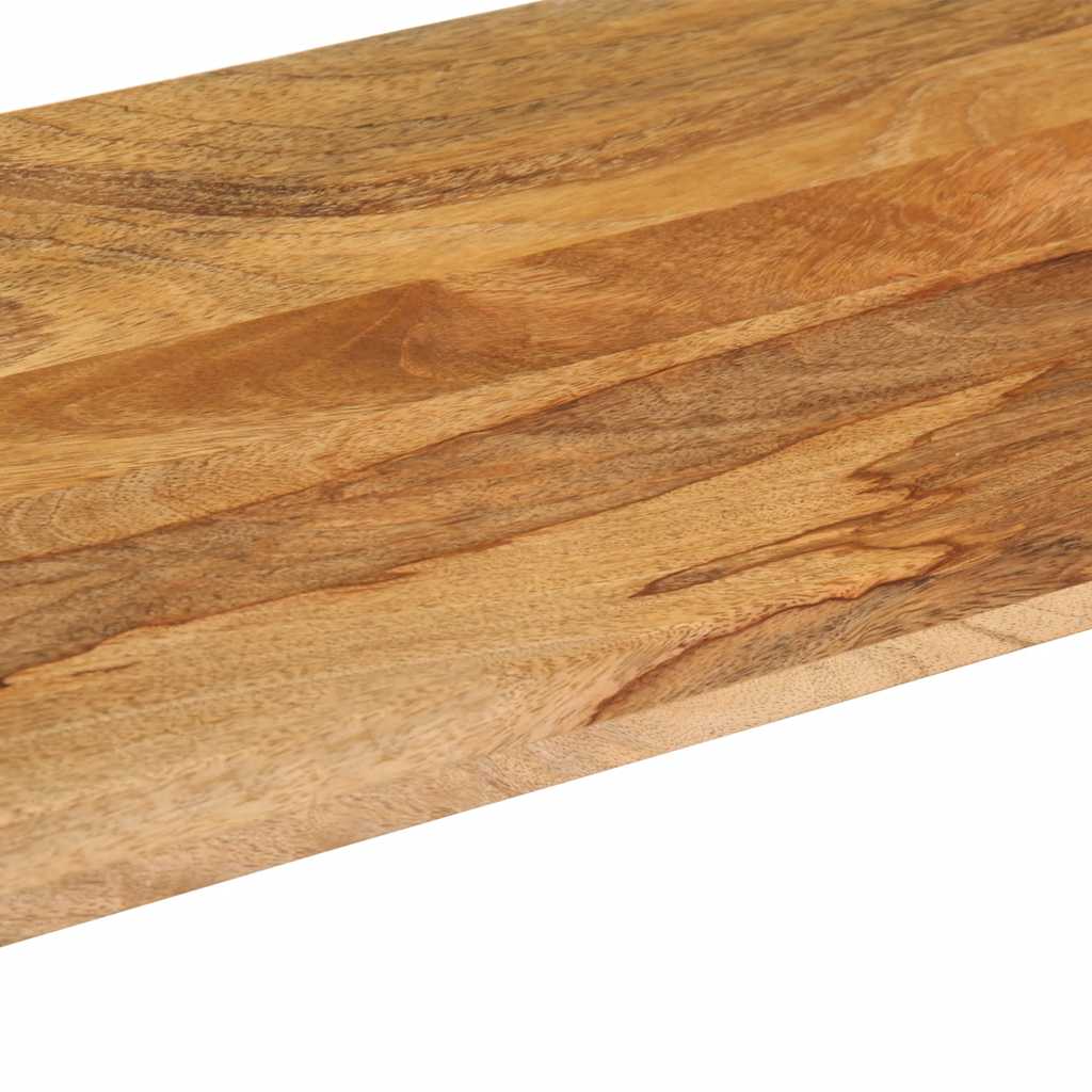 Table Console Élégante en Bois de Manguier ```-La-Fabrique-Industrielle