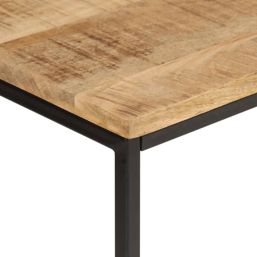 Table Console Industrielle en Bois de Manguier et Fer-La-Fabrique-Industrielle