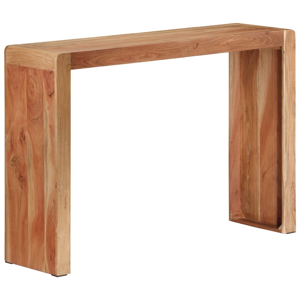 Table Console en Bois d'Acacia Massif-La-Fabrique-Industrielle