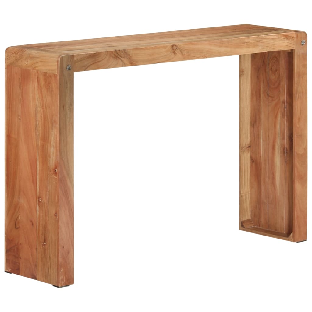 Table Console en Bois d'Acacia Massif-La-Fabrique-Industrielle