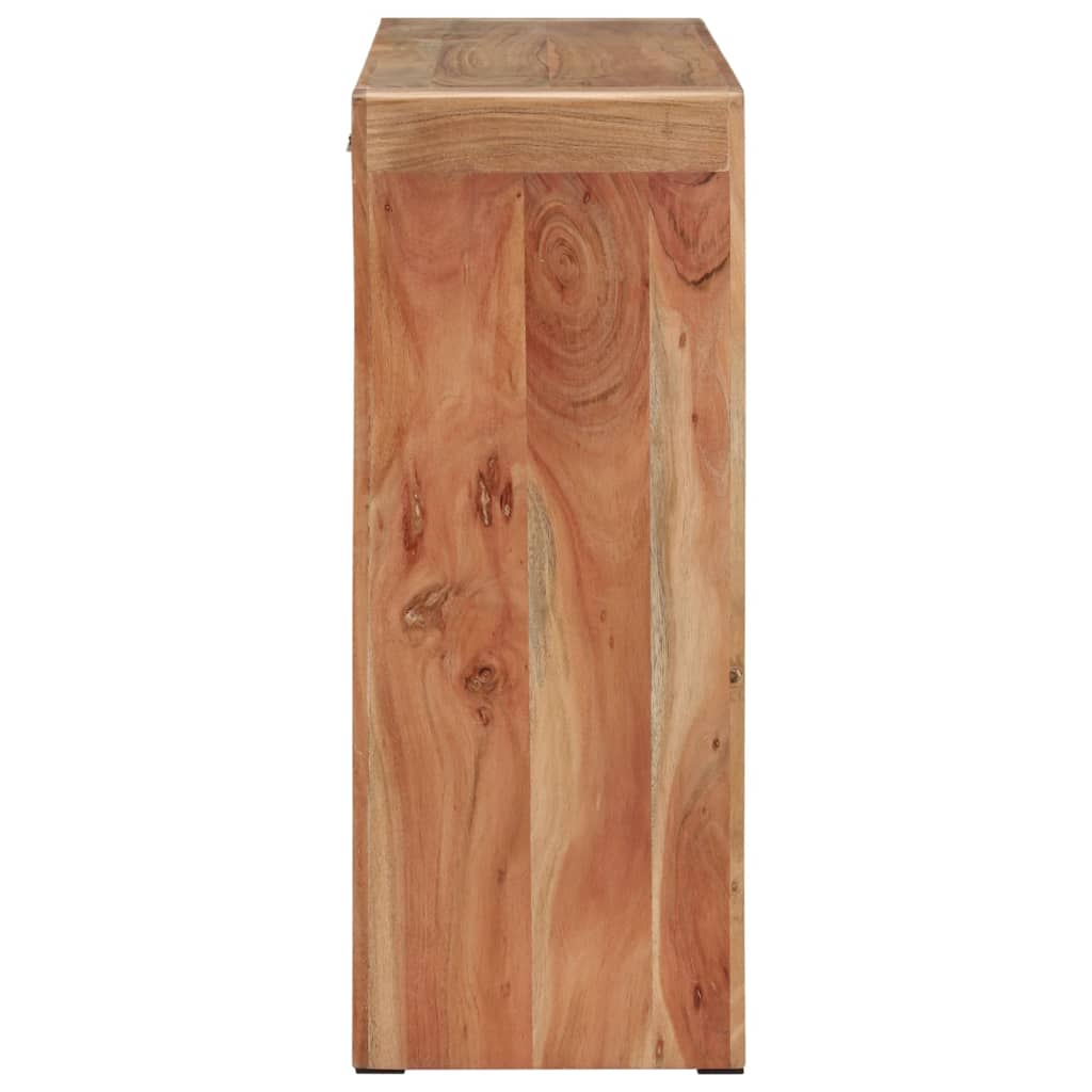 Table Console en Bois d'Acacia Massif-La-Fabrique-Industrielle