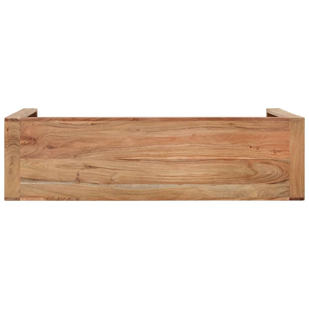 Table Console en Bois d'Acacia Massif-La-Fabrique-Industrielle