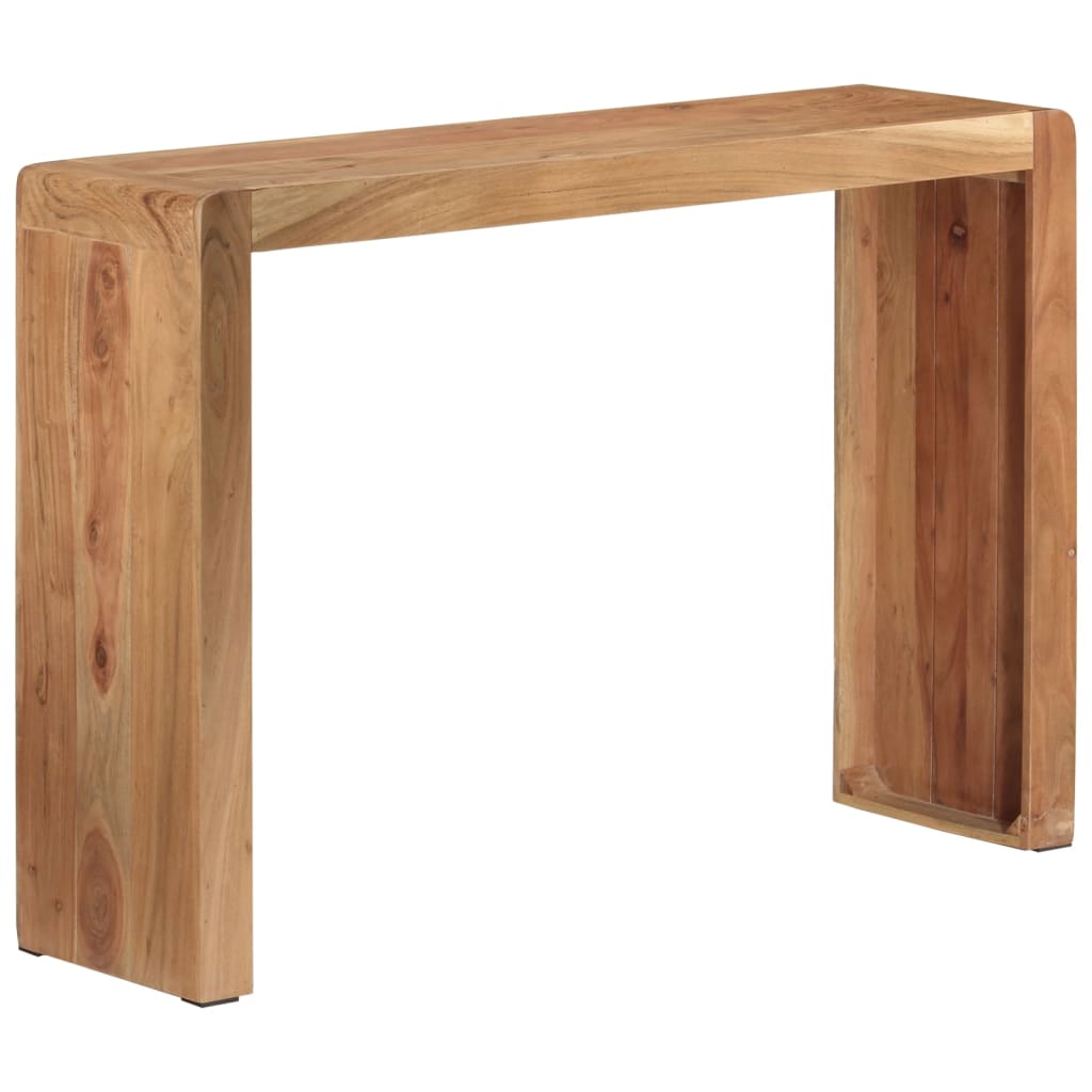 Table Console en Bois d'Acacia Massif-La-Fabrique-Industrielle