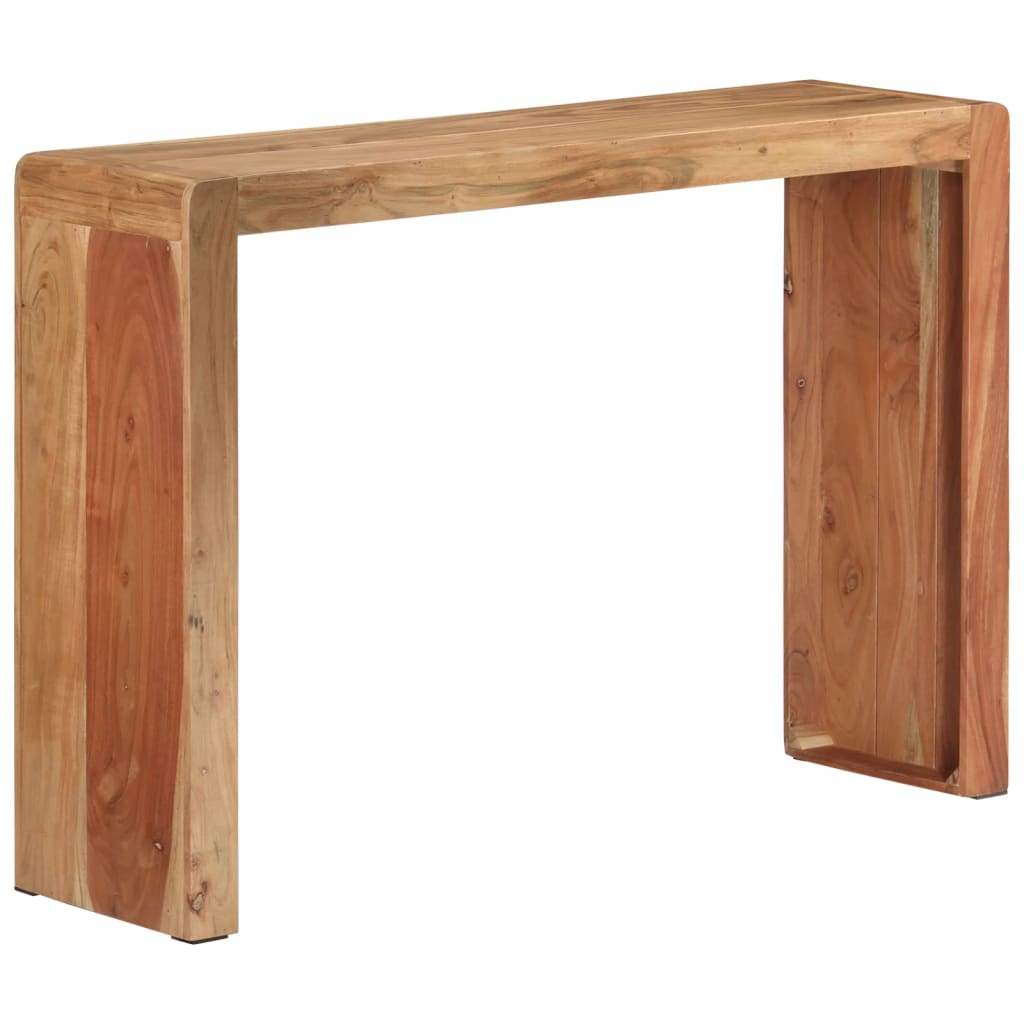 Table Console en Bois d'Acacia Massif-La-Fabrique-Industrielle