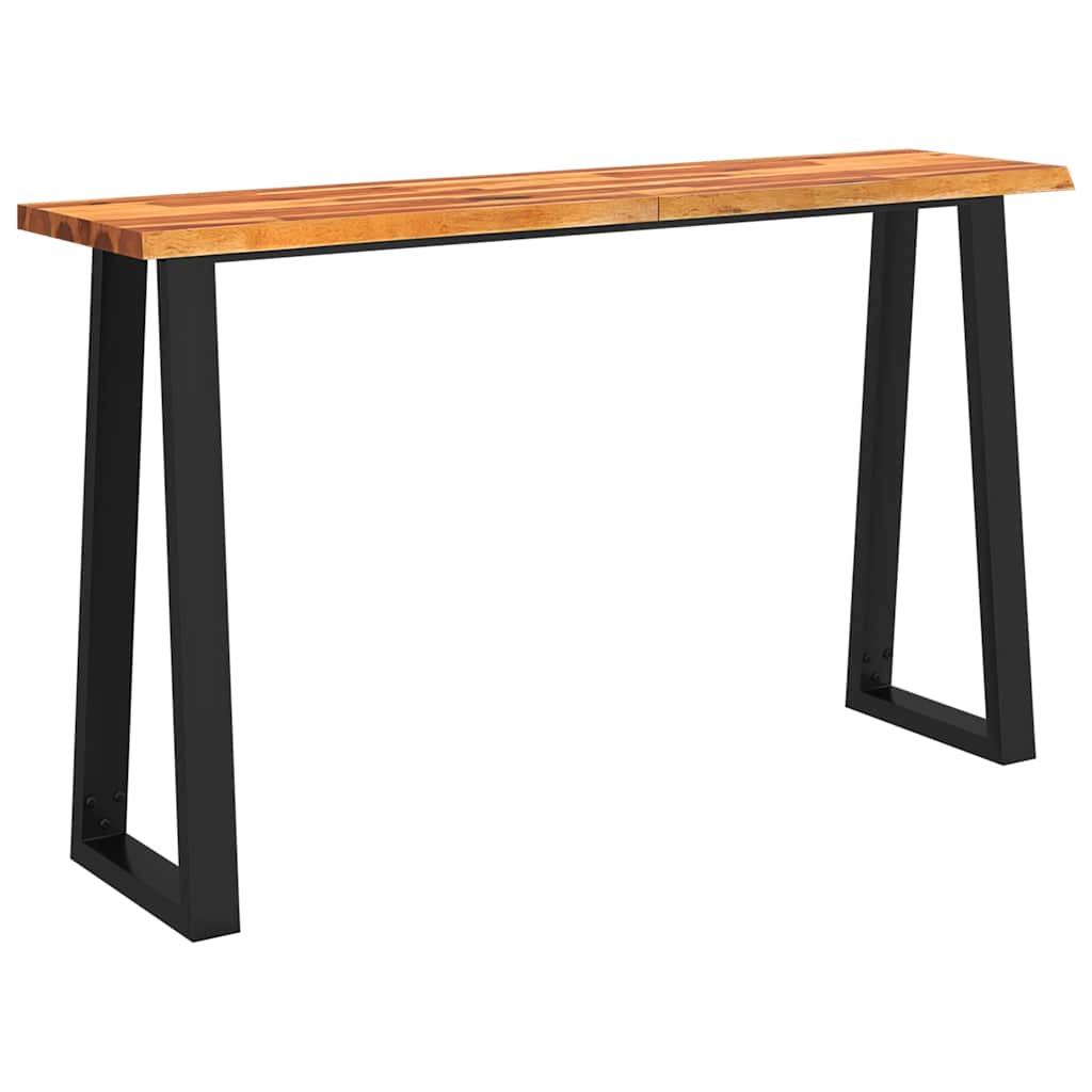 Table Console en Bois d'Acacia Style Industriel-La-Fabrique-Industrielle