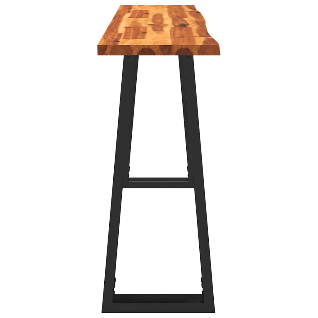 Table Console en Bois d'Acacia Style Industriel-La-Fabrique-Industrielle