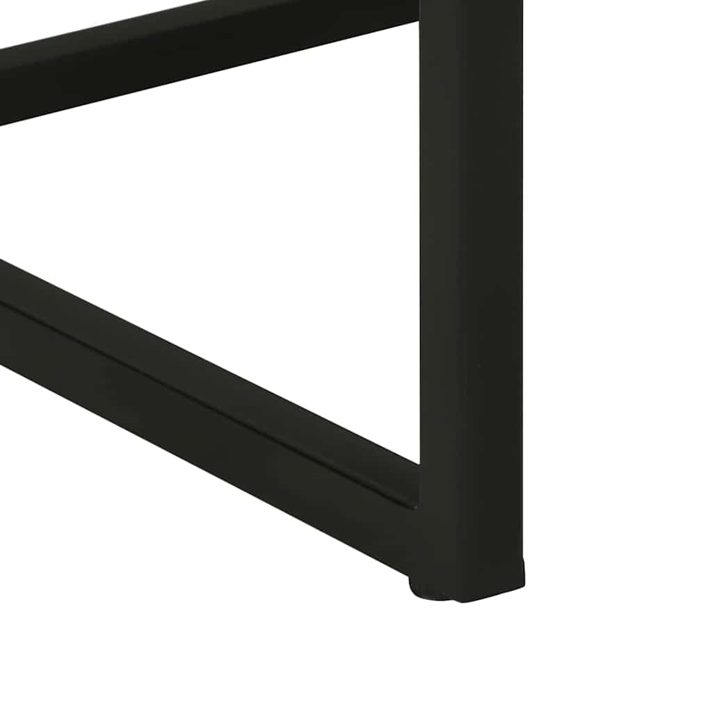 Table Console en Bois et Métal Design-La-Fabrique-Industrielle