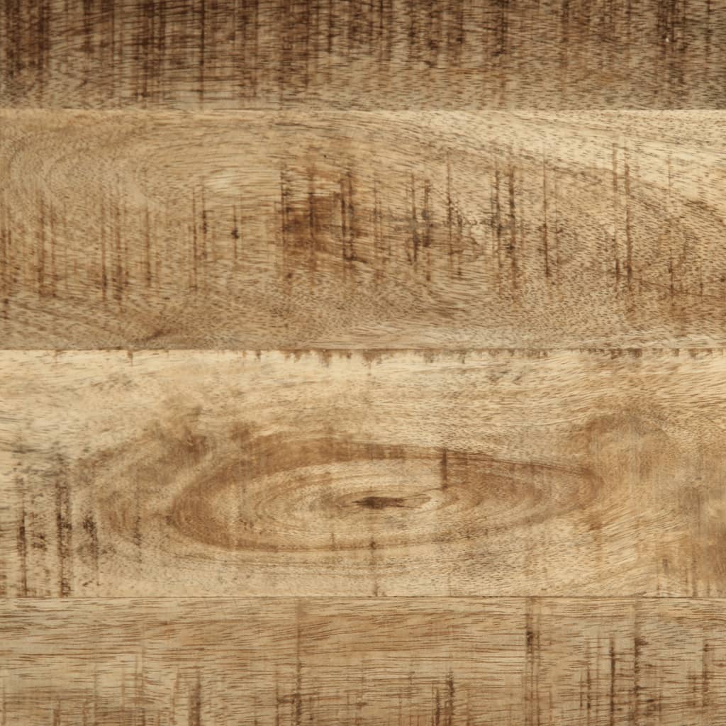 Table Console en Bois et Pieds en Métal Noir-La-Fabrique-Industrielle