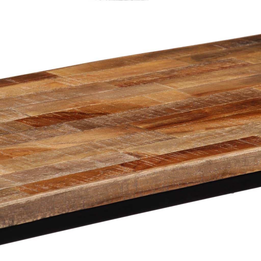 Table Console en Teck Recyclé 90 Cm-La-Fabrique-Industrielle