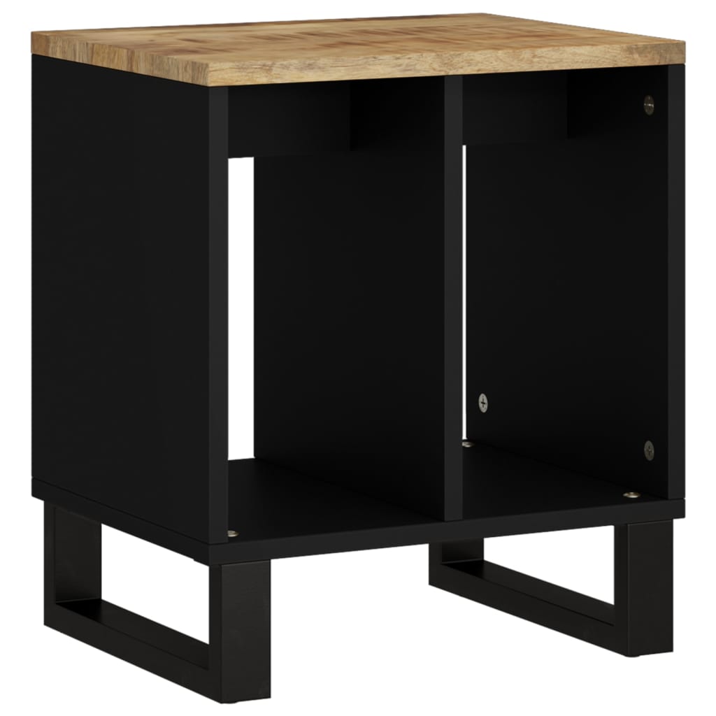 Table D'appoint 40X31X46 Cm Bois De Manguier Et D'ingénierie-La-Fabrique-Industrielle