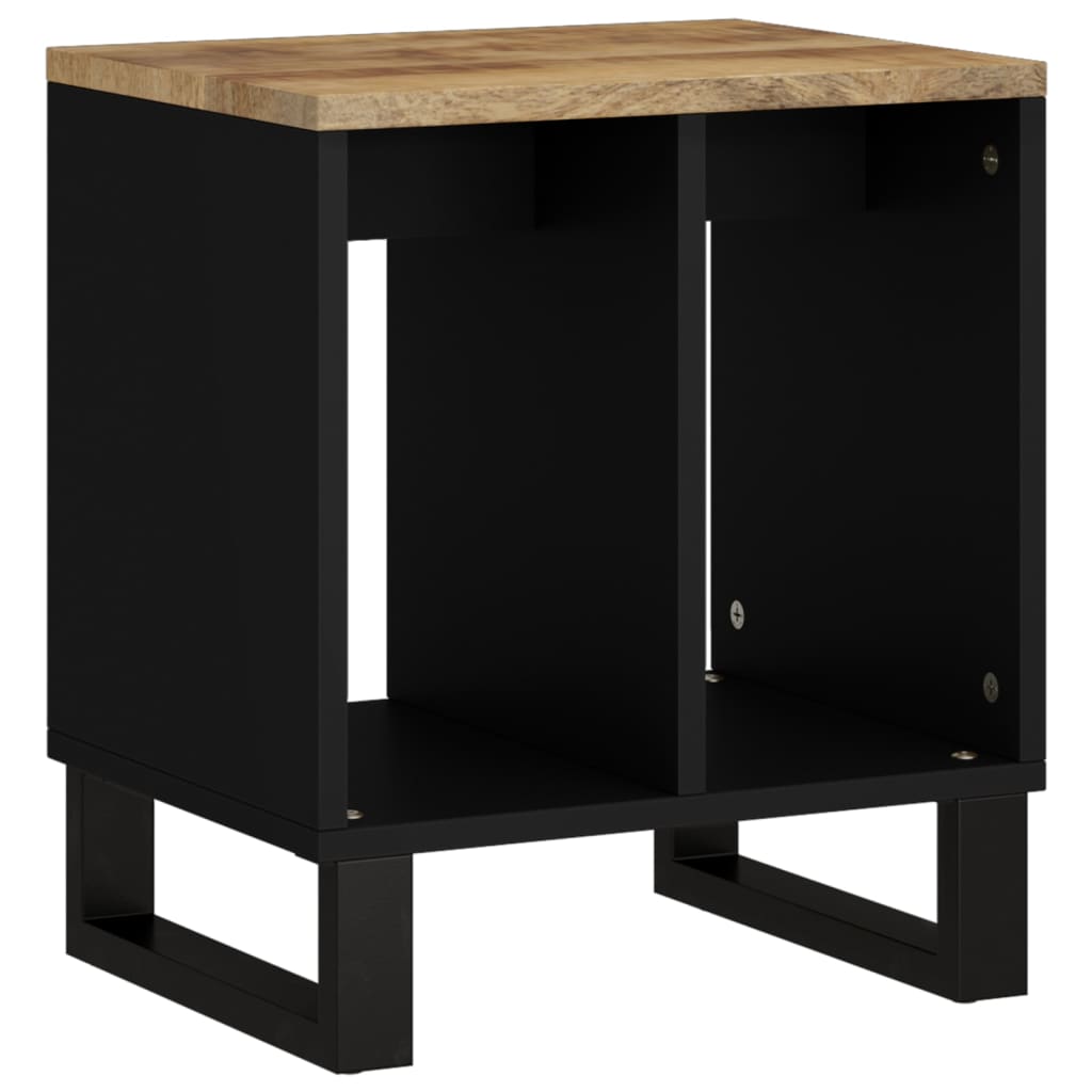 Table D'appoint 40X31X46 Cm Bois De Manguier Et D'ingénierie-La-Fabrique-Industrielle