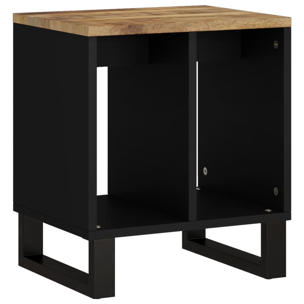 Table D'appoint 40X31X46 Cm Bois De Manguier Et D'ingénierie-La-Fabrique-Industrielle