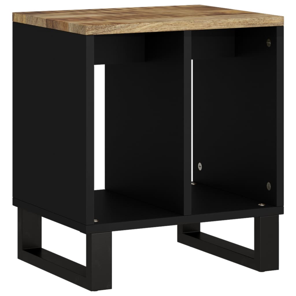 Table D'appoint 40X31X46 Cm Bois De Manguier Et D'ingénierie-La-Fabrique-Industrielle