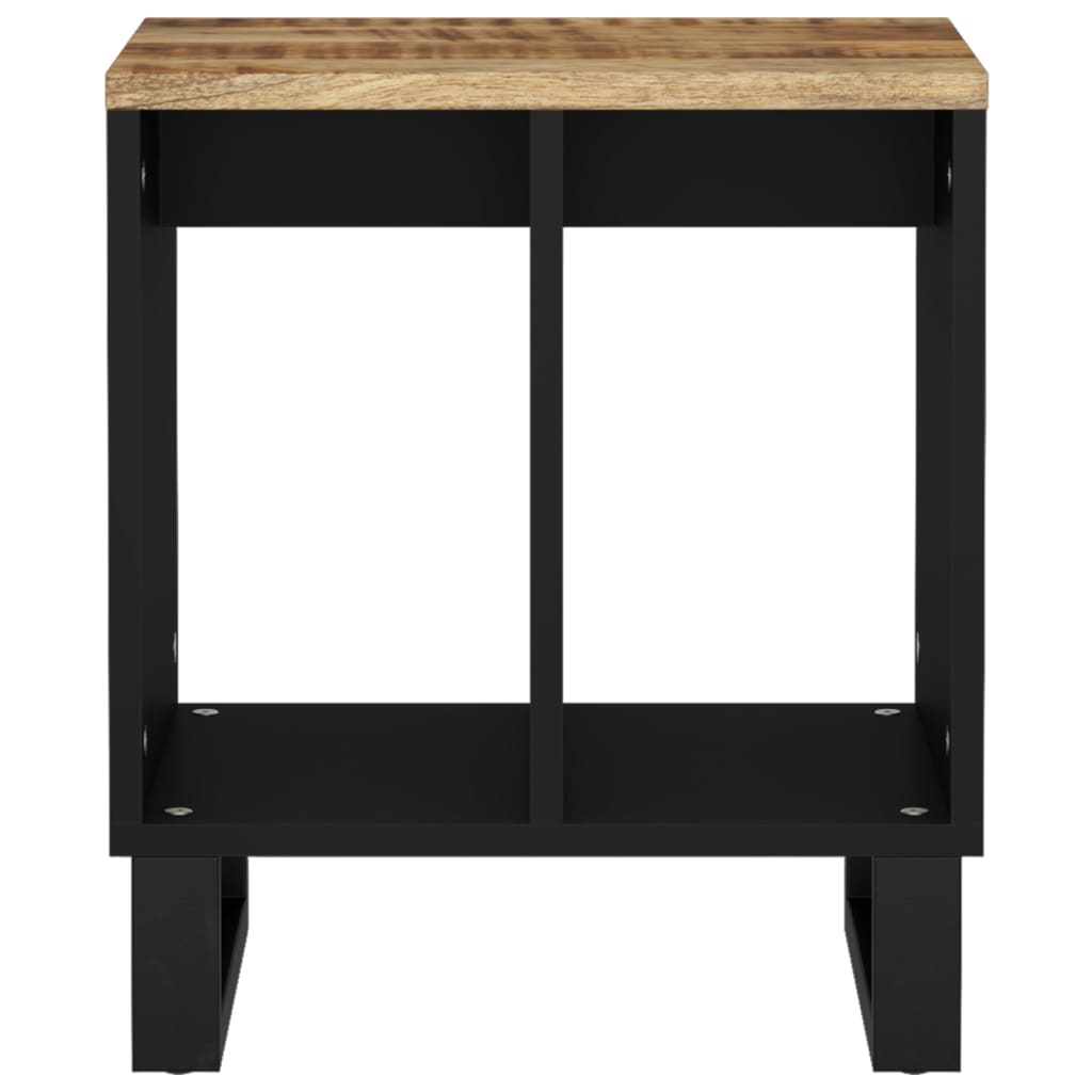 Table D'appoint 40X31X46 Cm Bois De Manguier Et D'ingénierie-La-Fabrique-Industrielle