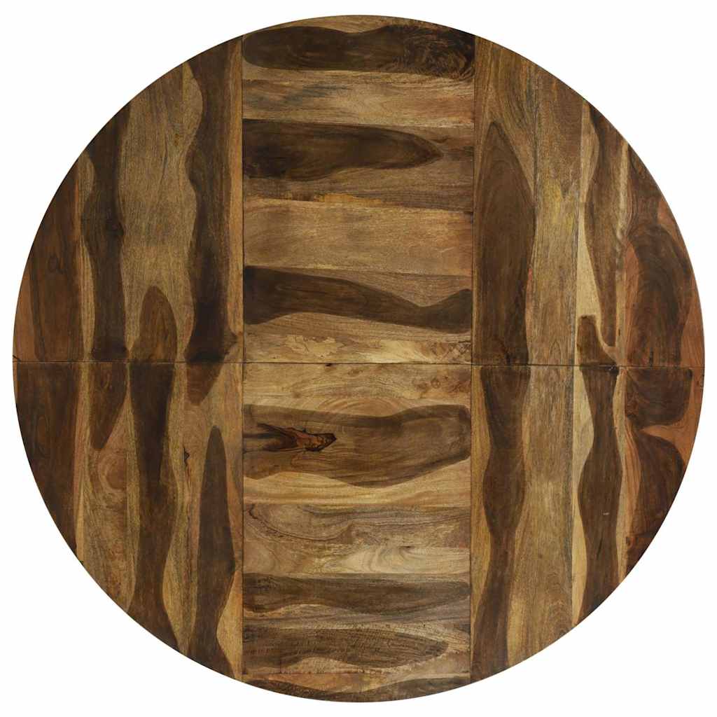 Table De Salle À Manger Ronde Ø160X76 Cm Bois Massif D'acacia-La-Fabrique-Industrielle