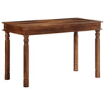 Table Industrielle Ancienne en Bois d'Acacia-Bois d'acacia massif-1-120 x 60 x 77 cm-La-Fabrique-Industrielle
