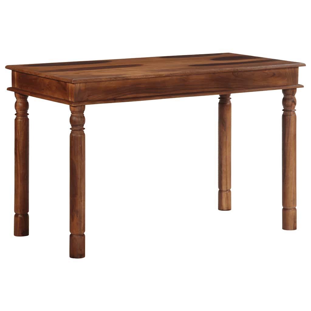 Table Industrielle Ancienne en Bois d'Acacia-Bois d'acacia massif-1-120 x 60 x 77 cm-La-Fabrique-Industrielle