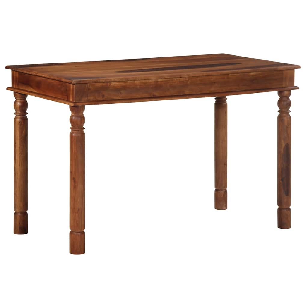 Table Industrielle Ancienne en Bois d'Acacia-La-Fabrique-Industrielle