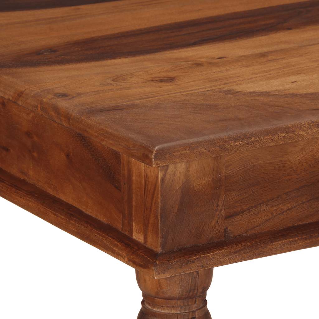 Table Industrielle Ancienne en Bois d'Acacia-La-Fabrique-Industrielle