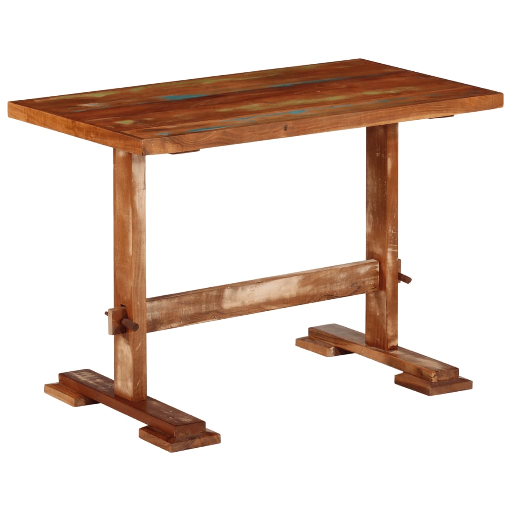 Table Industrielle Fait Maison en Bois de Récupération-La-Fabrique-Industrielle