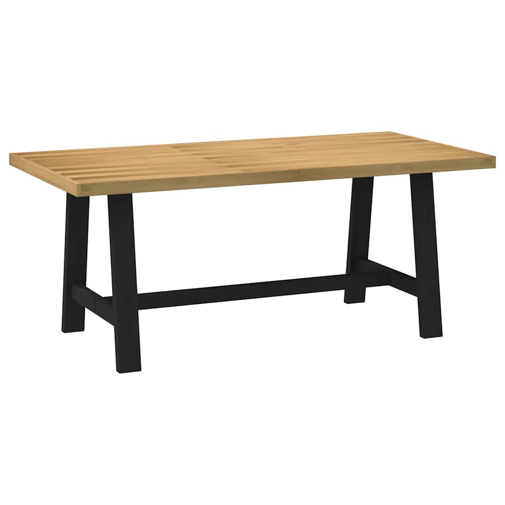 Table Industrielle Rectangulaire en Bois Massif-180 cm-1-a-shaped-La-Fabrique-Industrielle