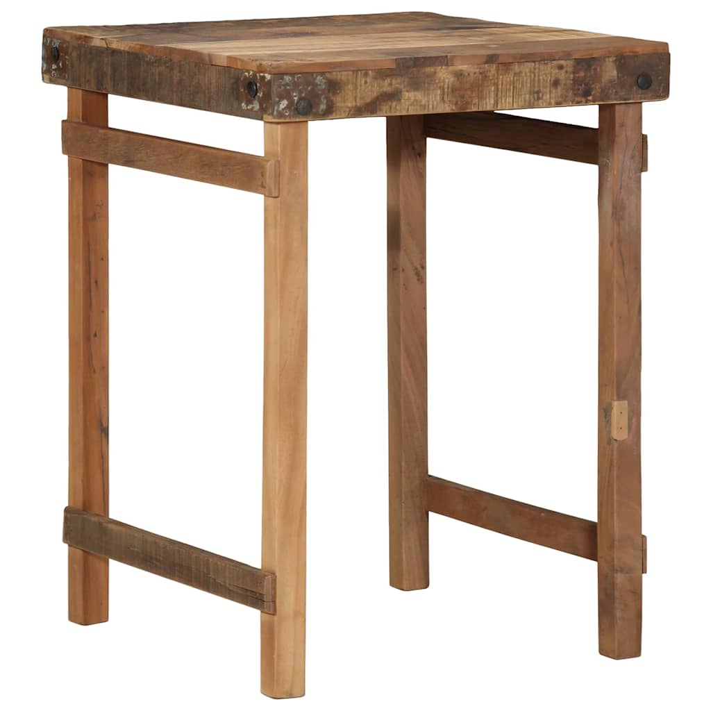 Table Industrielle en Bois Massif Recyclé-La-Fabrique-Industrielle