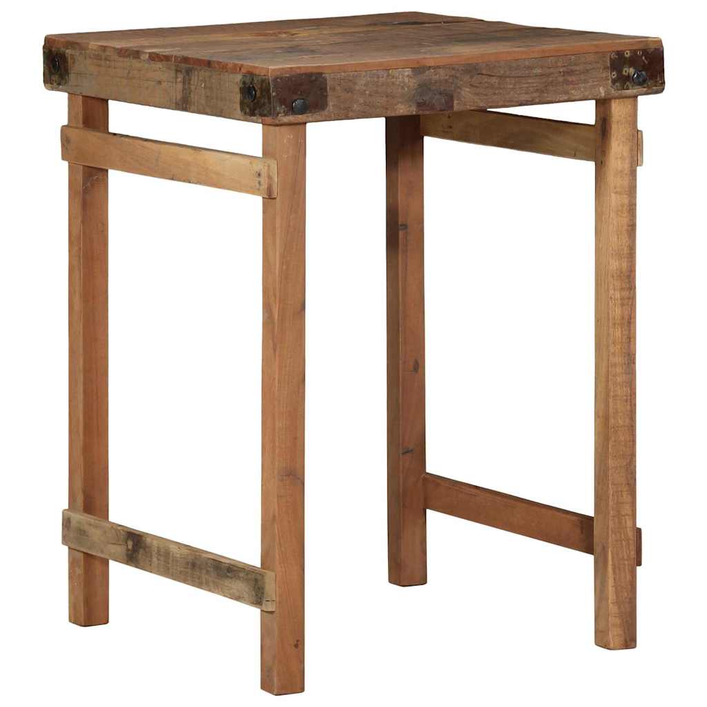Table Industrielle en Bois Massif Recyclé-La-Fabrique-Industrielle
