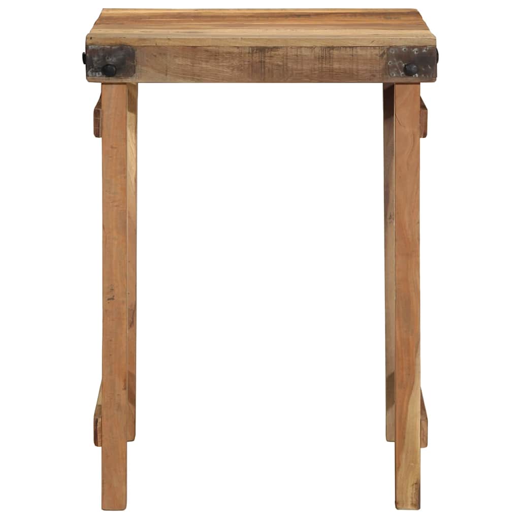 Table Industrielle en Bois Massif Recyclé-La-Fabrique-Industrielle