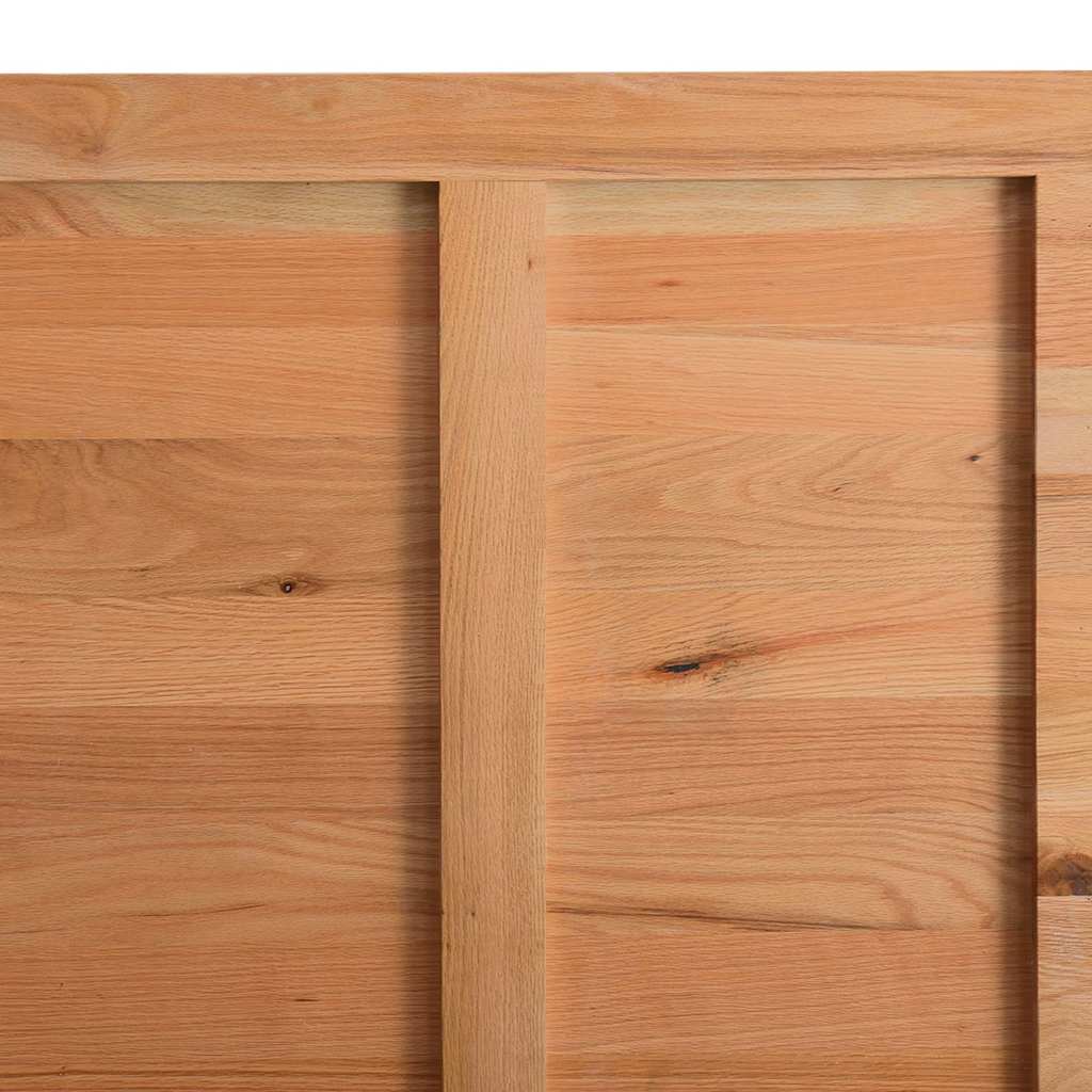 Table Industrielle en Bois Massif et Acier Naturel-La-Fabrique-Industrielle