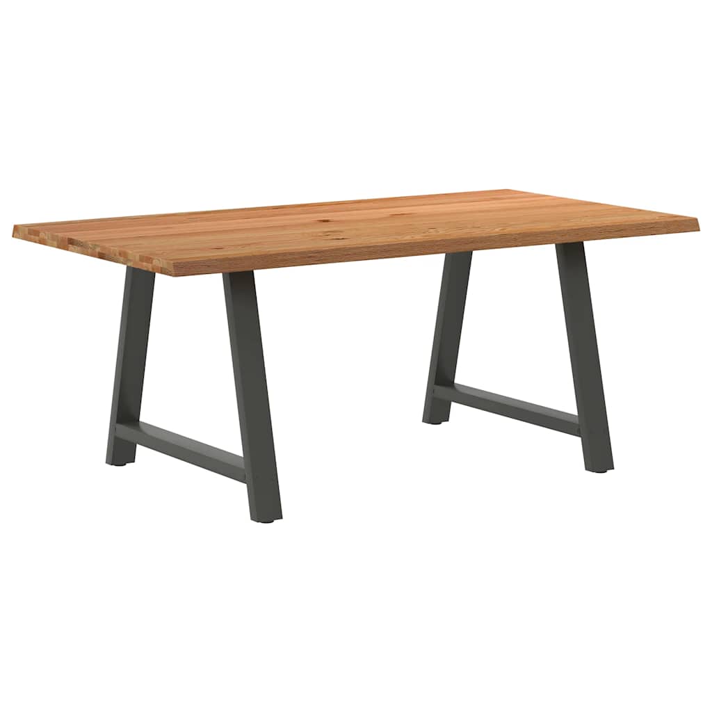 Table Industrielle en Bois Massif et Métal Chic-100 cm-180 cm-1-La-Fabrique-Industrielle