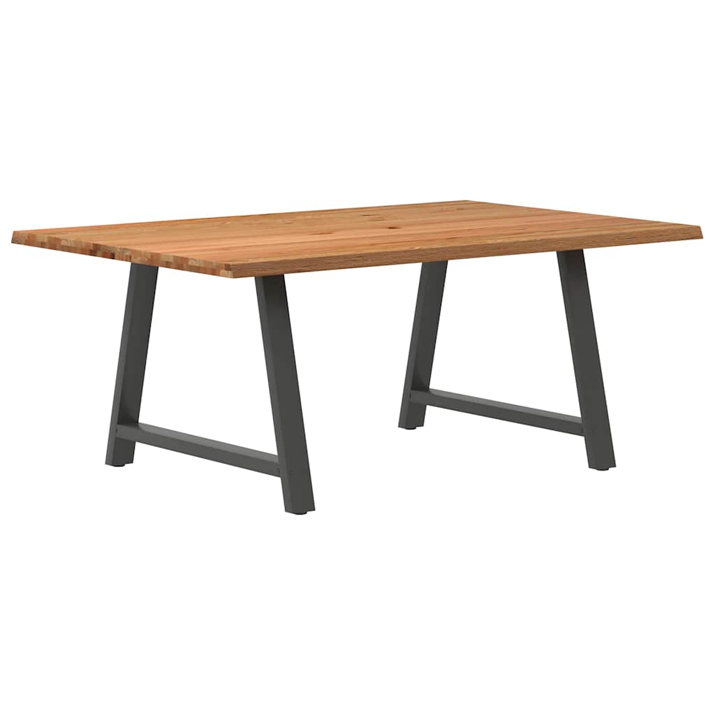 Table Industrielle en Bois Massif et Métal Chic-120 cm-180 cm-1-La-Fabrique-Industrielle