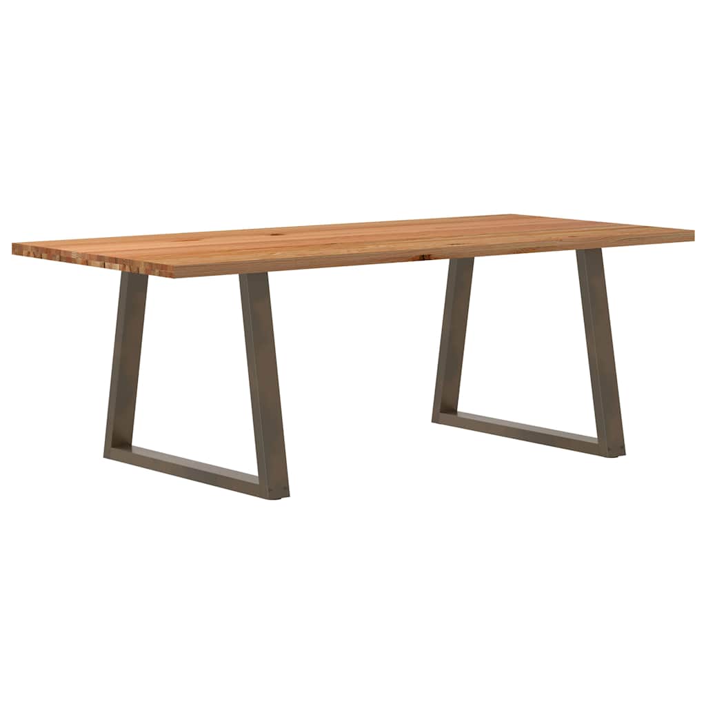 Table Industrielle en Bois Massif et Métal de 220 cm-100 cm-220 cm-1-La-Fabrique-Industrielle
