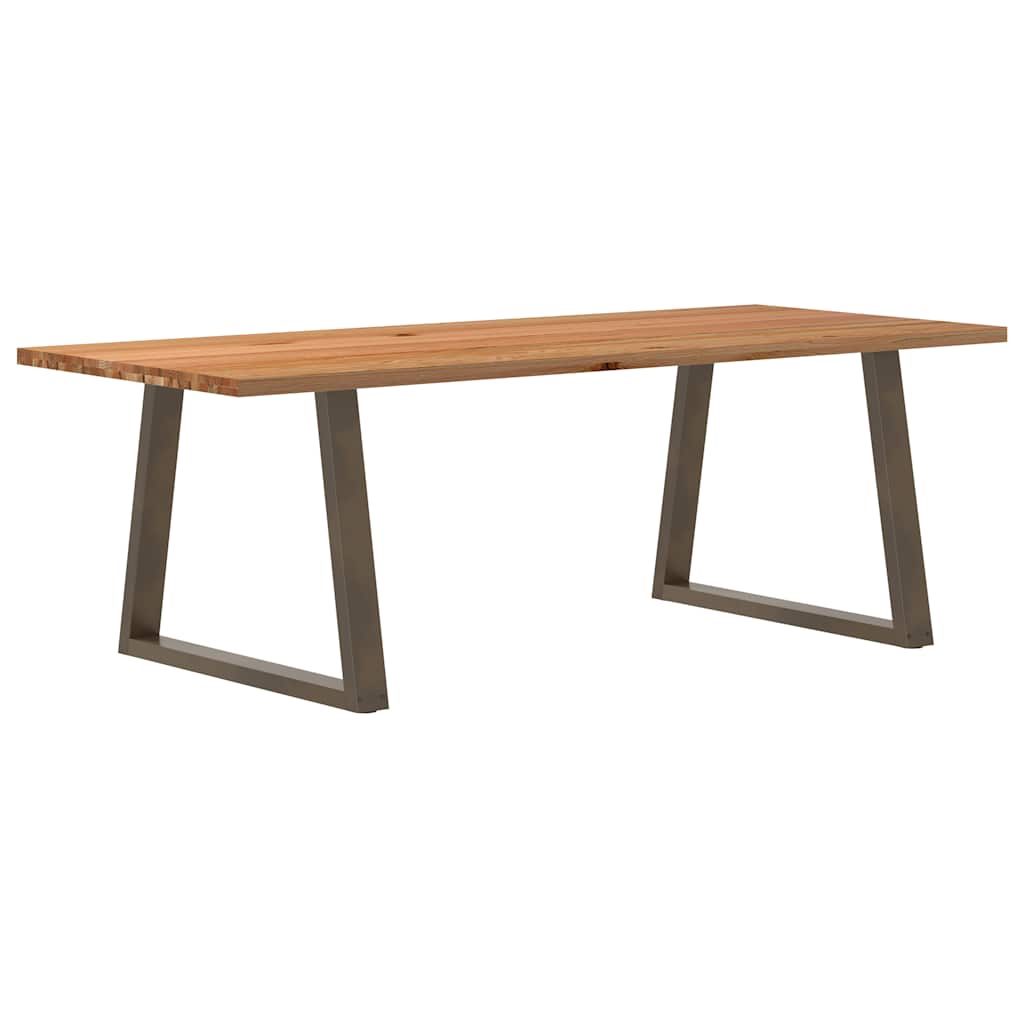 Table Industrielle en Bois Massif et Métal de 220 cm-100 cm-240 cm-1-La-Fabrique-Industrielle