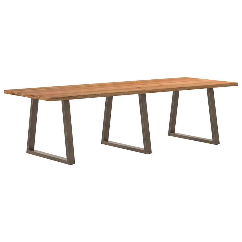 Table Industrielle en Bois Massif et Métal de 220 cm-100 cm-280 cm-1-La-Fabrique-Industrielle