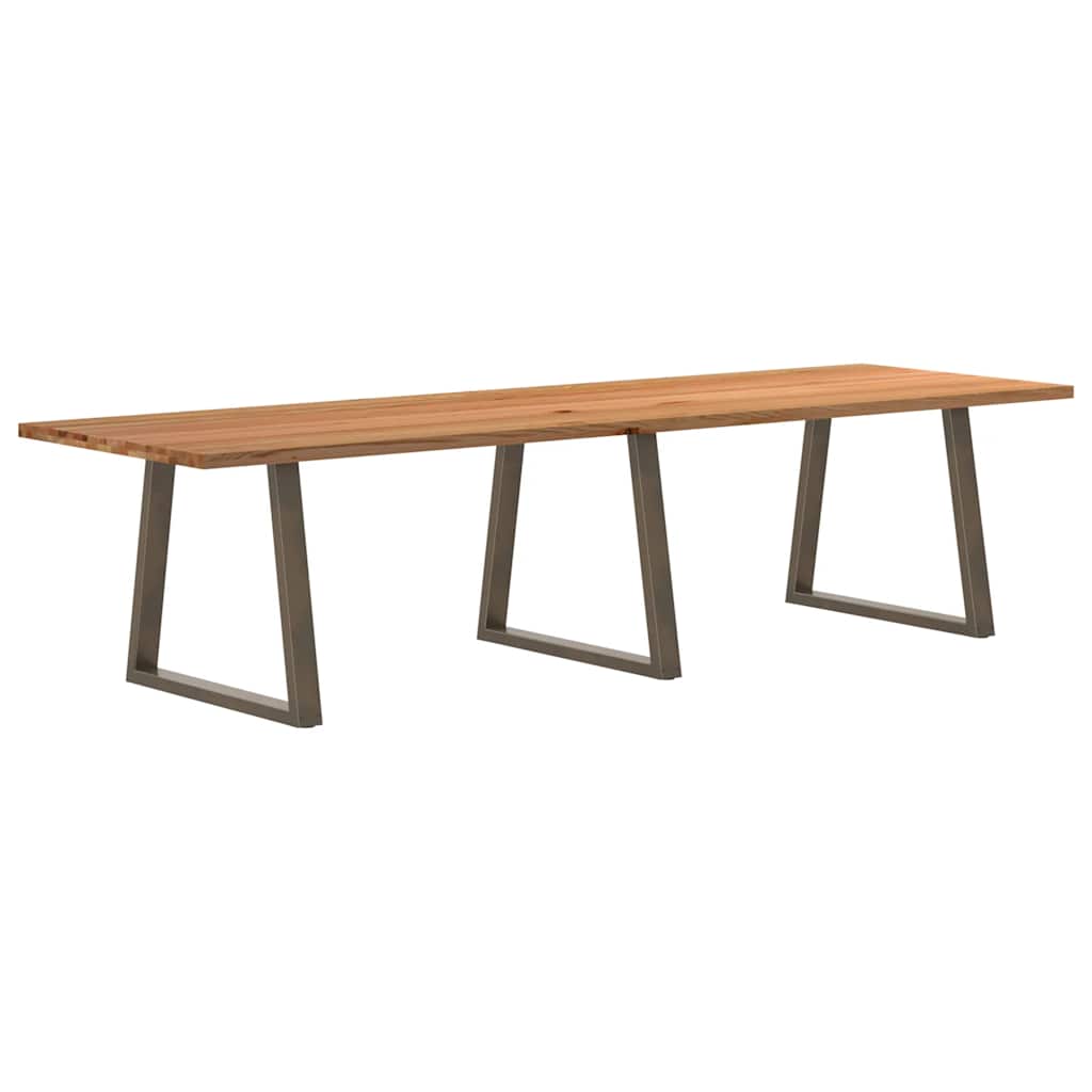 Table Industrielle en Bois Massif et Métal de 220 cm-100 cm-320 cm-1-La-Fabrique-Industrielle