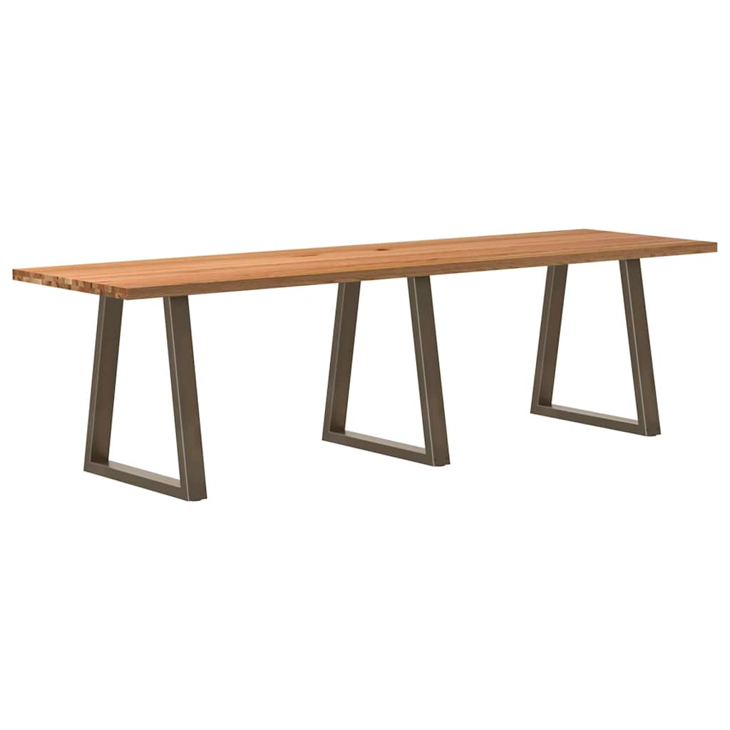 Table Industrielle en Bois Massif et Métal de 220 cm-80 cm-280 cm-1-La-Fabrique-Industrielle
