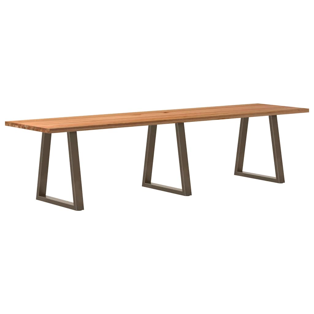 Table Industrielle en Bois Massif et Métal de 220 cm-80 cm-320 cm-1-La-Fabrique-Industrielle