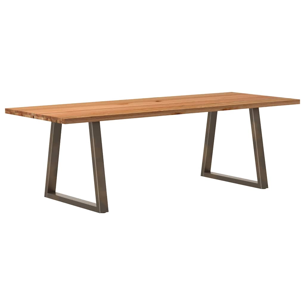 Table Industrielle en Bois Massif et Métal de 220 cm-90 cm-240 cm-1-La-Fabrique-Industrielle