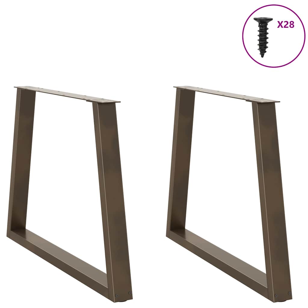 Table Industrielle en Bois Massif et Métal de 220 cm-La-Fabrique-Industrielle