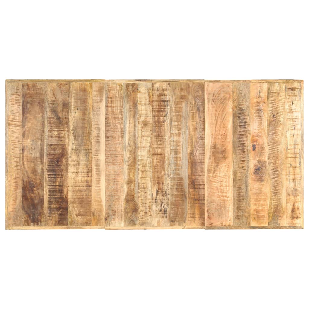 Table Industrielle en Bois avec Pied Central-La-Fabrique-Industrielle