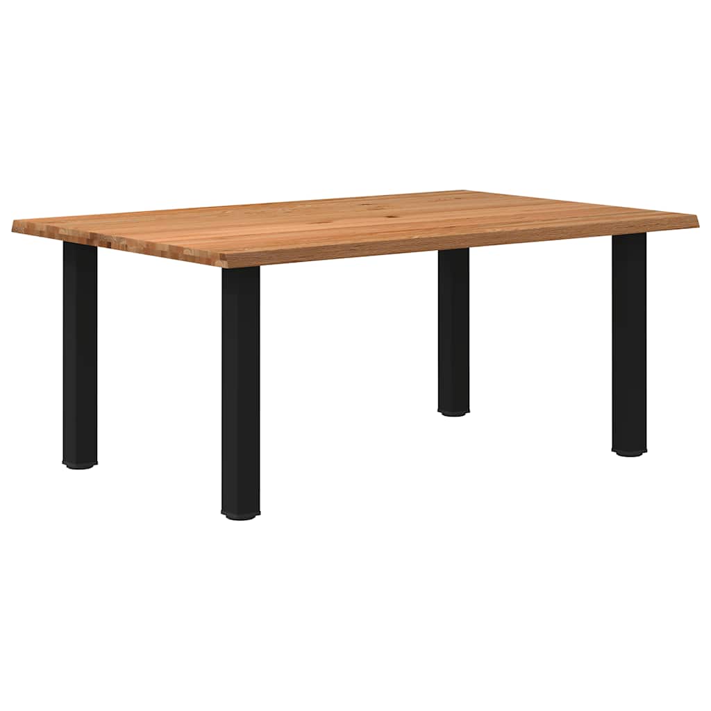 Table Industrielle en Bois avec Pieds Noirs-120 cm-180 cm-1-La-Fabrique-Industrielle