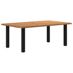 Table Industrielle en Bois avec Pieds Noirs-120 cm-200 cm-1-La-Fabrique-Industrielle