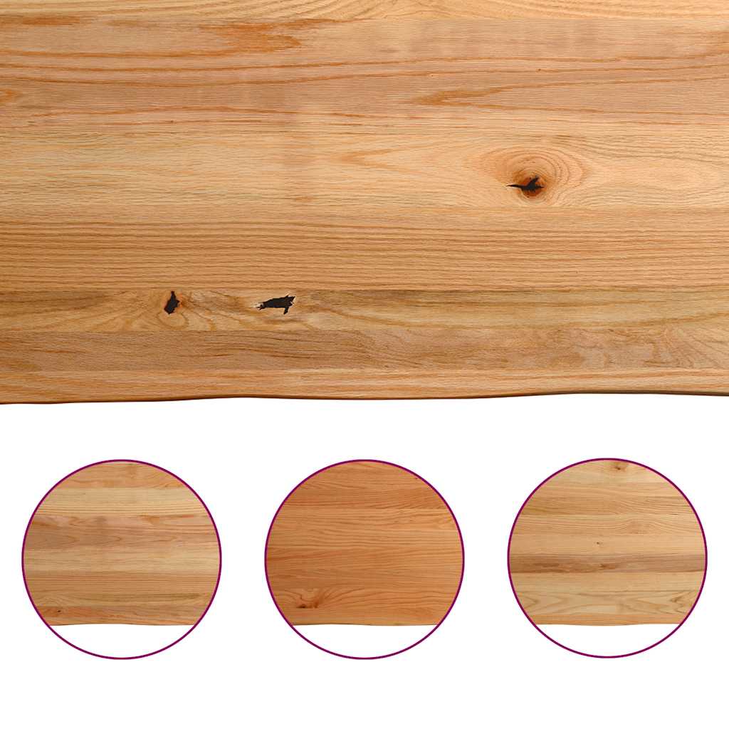 Table Industrielle en Bois avec Pieds Noirs-La-Fabrique-Industrielle