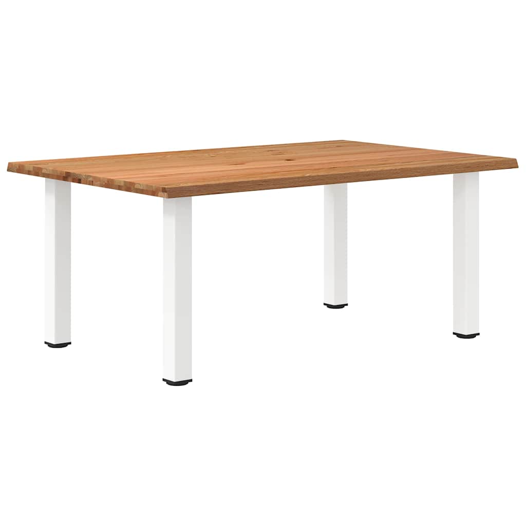 Table Industrielle en Bois de Chêne Clair-120 cm-180 cm-1-La-Fabrique-Industrielle