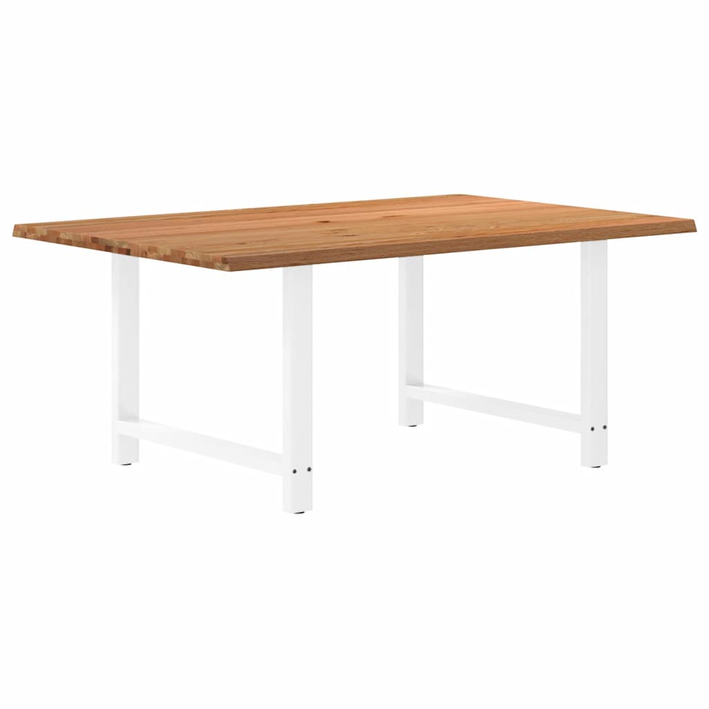 Table Industrielle en Bois de Chêne Massif 200x100 cm-Blanc-1-180 x 120 x 74 cm-La-Fabrique-Industrielle