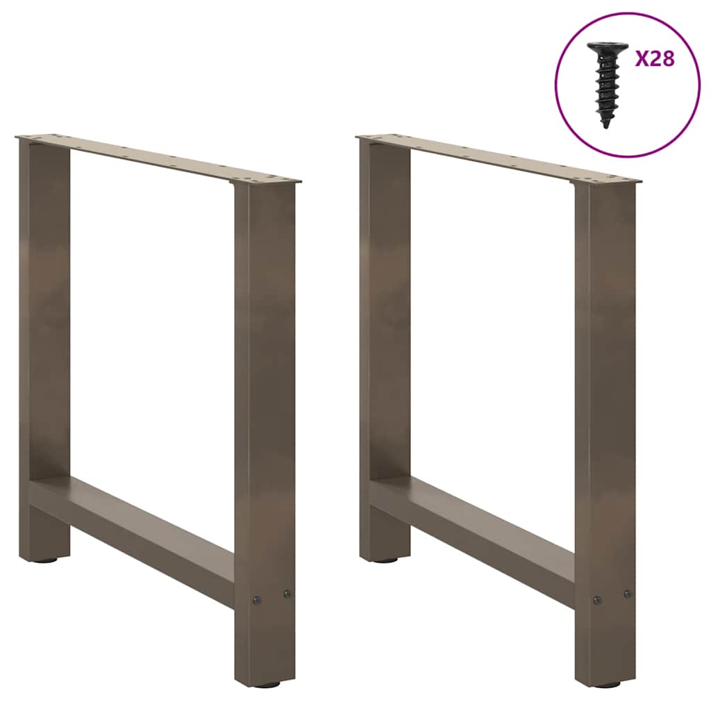 Table Industrielle en Bois de Chêne Massif 200x100 cm-La-Fabrique-Industrielle