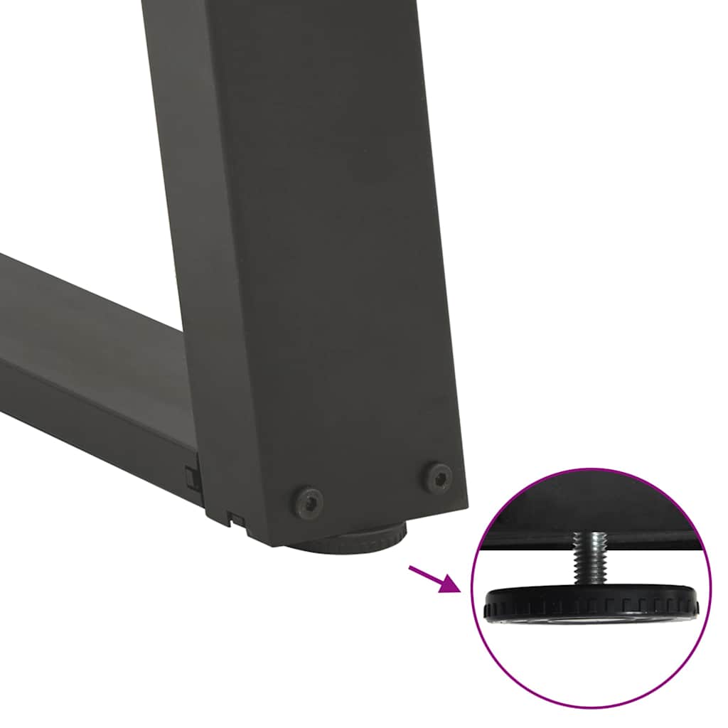 Table Industrielle en Bois de Chêne-La-Fabrique-Industrielle