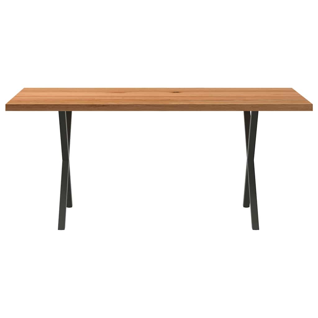 Table Industrielle en Bois de Chêne-La-Fabrique-Industrielle