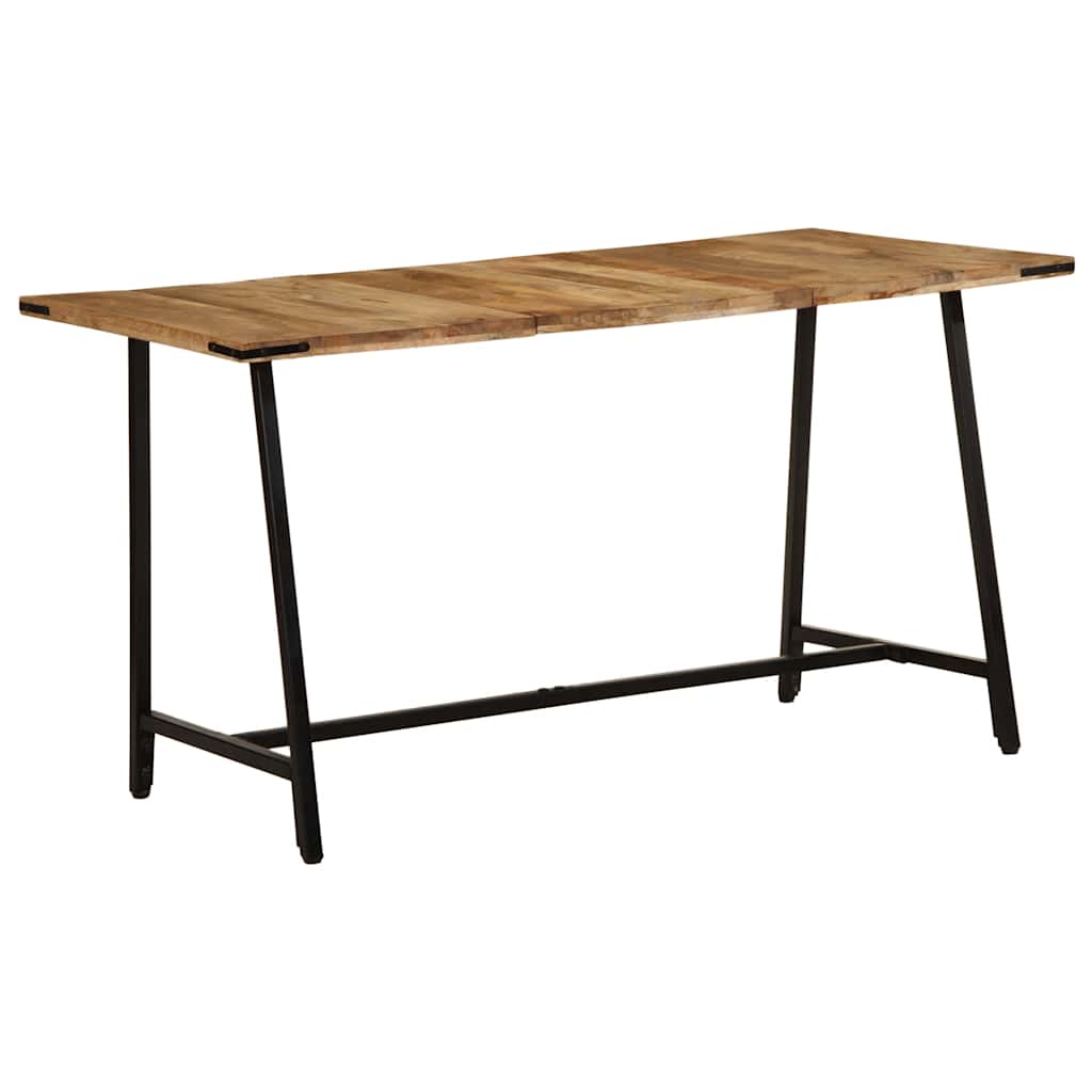 Table Industrielle en Bois de Manguier-1-140 x 70 x 75 cm-La-Fabrique-Industrielle